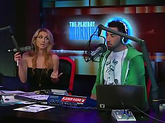 Watch the hawt blonde host of the play playboy radio program 'Morning Show' discussing about some important facts of appearance and looks these you'll need to keep u fit and sexy! And to show the practical result she takes off her tops to show u how beautiful her body is by obeying these rules herself!