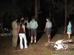 Czech Camp Counselor Makes His Dream Come True When This guy Hides Behind A Tree With Cute Girl Katia Kuller And Gets A Blowjob From Her Teeen Oral Sex