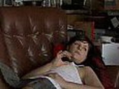 hot brunette masturbation