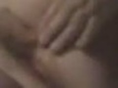 Hot plump woman with big inflated bushy cunt gets it fingered on camera. Man's rakish hands touch her big clitoris, giving her distinguished stroking.